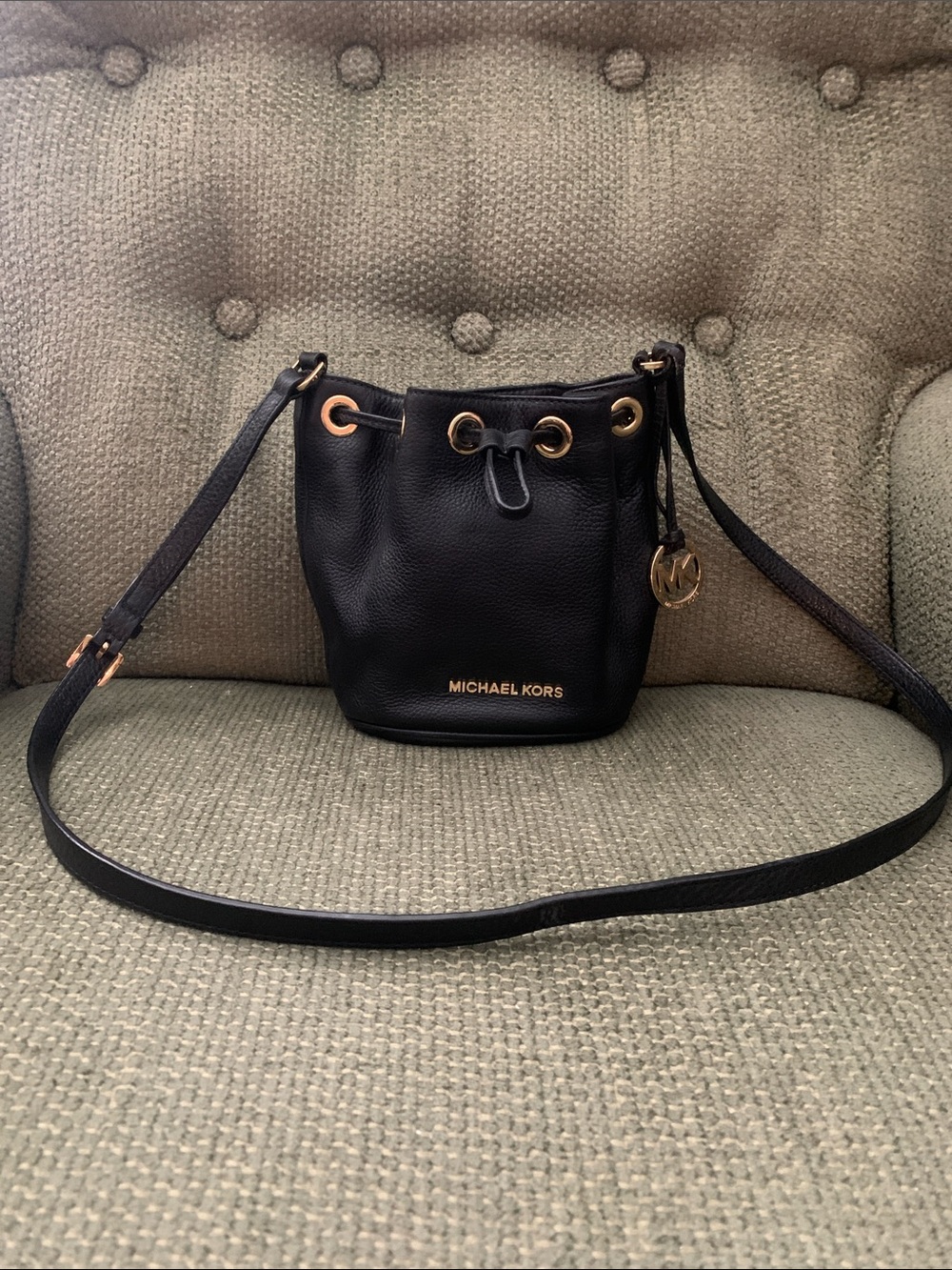 Michael Kors Mini Jules Drawstring Bag Bucket Bag